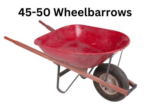 wheelbarrows